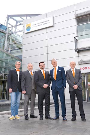 Dr. Franz Roßmeißl, Dr. Wolfgang Müller, Maximilian Baier, Jürgen Waibel, Dr. Uwe Lehmann