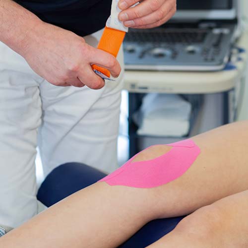 Kinesio-Tape anbringen